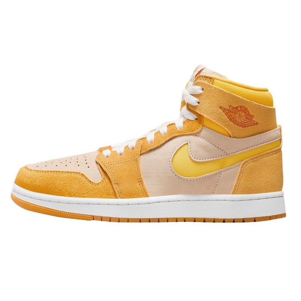 Size 8.5 Nike Air Jordan 1 Zoom CMFT 2 Yellow Ochre Womens FJ5743-700